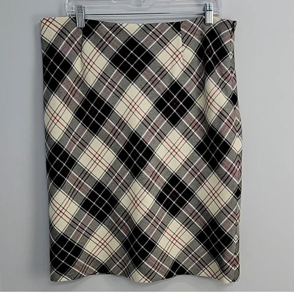 Brooks Brother plaid skirt sz14 - Picture 3 of 8